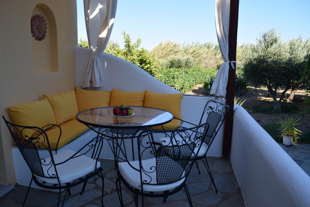 Tzane Studios & Apartments - Steps Away From Golden Beach Chrisi Akti  Buitenkant foto